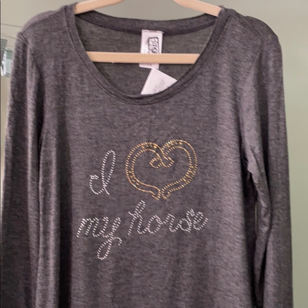 Girl shirt - I Love my Horse